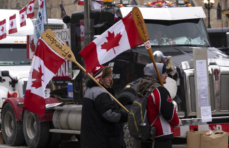 Wed. 11:25 a.m.: Police ticketing, warning truckers to leave Canada's capital